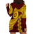 Tonga High School Hoodie Dress Traditional Ngatu and Polynesian Pattern LT03 - Polynesian Pride