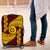 Tonga High School Luggage Cover Traditional Ngatu and Polynesian Pattern LT03 Yellow - Polynesian Pride