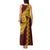 Tonga High School Tank Maxi Dress Traditional Ngatu and Polynesian Pattern LT03 - Polynesian Pride