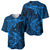 Polynesian Dolphin Valentine Day Baseball Jersey Hibiscus and Tribal Tattoo Blue Style LT03 - Polynesian Pride