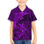 Polynesian Dolphin Valentine Day Family Matching Off Shoulder Maxi Dress and Hawaiian Shirt Hibiscus and Tribal Tattoo Purple Style LT03 Son's Shirt Purple - Polynesian Pride