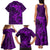 Polynesian Dolphin Valentine Day Family Matching Tank Maxi Dress and Hawaiian Shirt Hibiscus and Tribal Tattoo Purple Style LT03 - Polynesian Pride