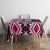 Pink Taniko Motif Aotearoa Manaia and Silver Fern Tablecloth