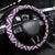 Purple Taniko Motif Aotearoa Manaia and Silver Fern Steering Wheel Cover