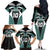 Custom New Zealand Bicycle 2025 Family Matching Off The Shoulder Long Sleeve Dress and Hawaiian Shirt