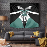 Custom New Zealand Bicycle 2025 Tapestry LT03 Black-Teal - Polynesian Pride