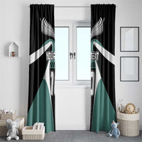 Custom New Zealand Bicycle 2025 Window Curtain LT03 - Polynesian Pride