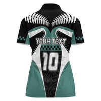 Custom New Zealand Bicycle 2025 Women Polo Shirt LT03 - Polynesian Pride