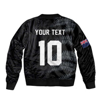 Custom New Zealand Football-Towards World Cup 2026 Bomber Jacket LT03 - Polynesian Pride