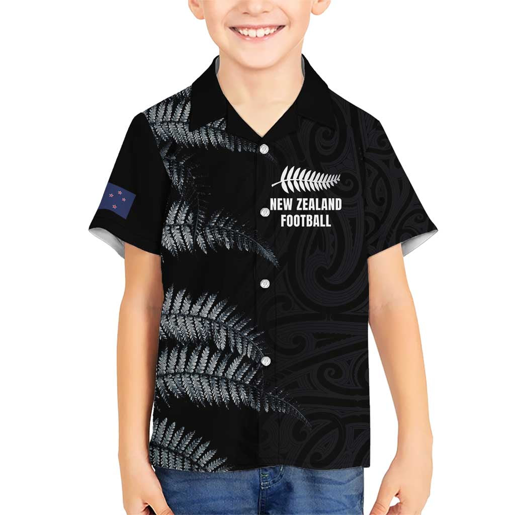 Custom New Zealand Football-Towards World Cup 2026 Hawaiian Shirt LT03 - Polynesian Pride