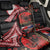 Tonga and Australia ANZAC Day Back Car Seat Cover Aboriginal and Ngatu Art Pattern - Gallipoli Lest We Forget