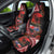 Tonga and Australia ANZAC Day Car Seat Cover Aboriginal and Ngatu Art Pattern - Gallipoli Lest We Forget