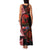 Tonga and Australia ANZAC Day Family Matching Tank Maxi Dress and Hawaiian Shirt Aboriginal and Ngatu Art Pattern - Gallipoli Lest We Forget