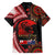 Tonga and Australia ANZAC Day Hawaiian Shirt Aboriginal and Ngatu Art Pattern - Gallipoli Lest We Forget