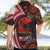 Tonga and Australia ANZAC Day Hawaiian Shirt Aboriginal and Ngatu Art Pattern - Gallipoli Lest We Forget