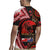 Tonga and Australia ANZAC Day Rugby Jersey Aboriginal and Ngatu Art Pattern - Gallipoli Lest We Forget