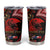 Tonga and Australia ANZAC Day Tumbler Cup Aboriginal and Ngatu Art Pattern - Gallipoli Lest We Forget