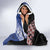 Custom Aotearoa and Samoa Rugby Hooded Blanket Maori Warrior and Teuila Emblem-Tatau with Taniko Art