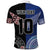 Custom Aotearoa and Samoa Rugby Polo Shirt Maori Warrior and Teuila Emblem-Tatau with Taniko Art