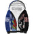 Custom Aotearoa and Samoa Rugby Sherpa Hoodie Maori Warrior and Teuila Emblem-Tatau with Taniko Art