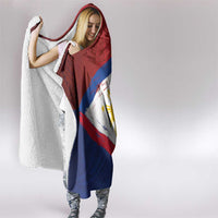 Philippines National Flag Day Hooded Blanket Polynesian and Yakan Tattoo Brush Style LT03 - Polynesian Pride