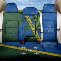 Solomon Island Crocodile and Shark Back Car Seat Cover Polynesian Pattern LT03 One Size Blue - Polynesian Pride