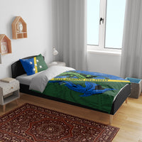 Solomon Island Crocodile and Shark Bedding Set Polynesian Pattern LT03 - Polynesian Pride