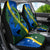 Solomon Island Crocodile and Shark Car Seat Cover Polynesian Pattern