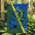 Solomon Island Crocodile and Shark Garden Flag Polynesian Pattern