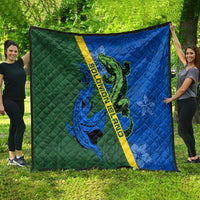 Solomon Island Crocodile and Shark Quilt Polynesian Pattern LT03 - Polynesian Pride