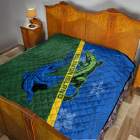 Solomon Island Crocodile and Shark Quilt Polynesian Pattern LT03 - Polynesian Pride