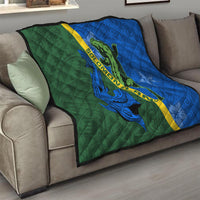 Solomon Island Crocodile and Shark Quilt Polynesian Pattern LT03 - Polynesian Pride