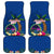 Guam Liberation Day 80th Anniversary Car Mats Palm Tree and Seal Artwork Hibiscus Polynesian Pattern