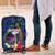 Guam Liberation Day 80th Anniversary Luggage Cover Palm Tree and Seal Artwork Hibiscus Polynesian Pattern