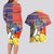 Philippines Kadayawan Couples Matching Long Sleeve Bodycon Dress and Hawaiian Shirt Filipino Eagle Durian with Polynesian and Igorots Pattern