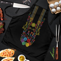 Philippines Kadayawan Festival Apron Polynesian Tribal Art Barong Style LT03 Black - Polynesian Pride