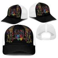 Philippines Kadayawan Festival Baseball Net Cap Polynesian Tribal Art Barong Style LT03 - Polynesian Pride