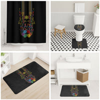 Philippines Kadayawan Festival Bathroom Set Polynesian Tribal Art Barong Style LT03 - Polynesian Pride