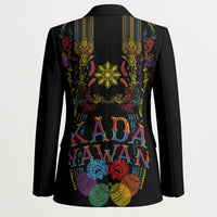 Philippines Kadayawan Festival Blazer Polynesian Tribal Art Barong Style LT03 - Polynesian Pride