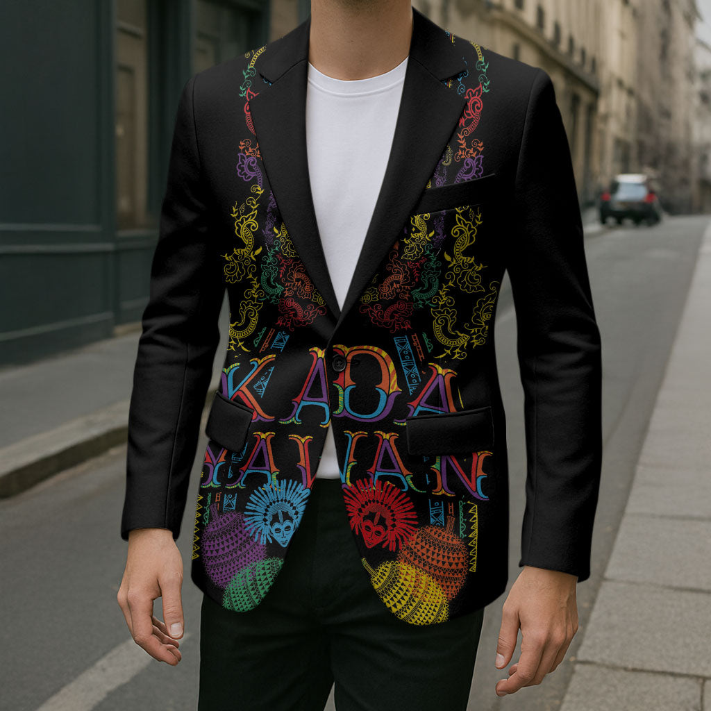 Philippines Kadayawan Festival Blazer Polynesian Tribal Art Barong Style LT03 - Polynesian Pride