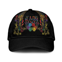 Philippines Kadayawan Festival Classic Cap Polynesian Tribal Art Barong Style LT03 Universal Fit Black - Polynesian Pride