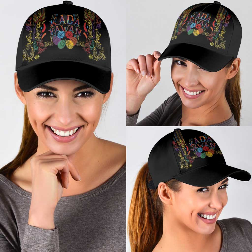 Philippines Kadayawan Festival Classic Cap Polynesian Tribal Art Barong Style LT03 - Polynesian Pride