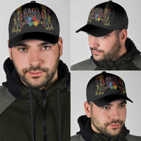 Philippines Kadayawan Festival Classic Cap Polynesian Tribal Art Barong Style LT03 - Polynesian Pride