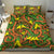 New Zealand Kowhai Flowers Bedding Set Maori Koru Pattern