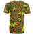 New Zealand Kowhai Flowers T Shirt Maori Koru Pattern