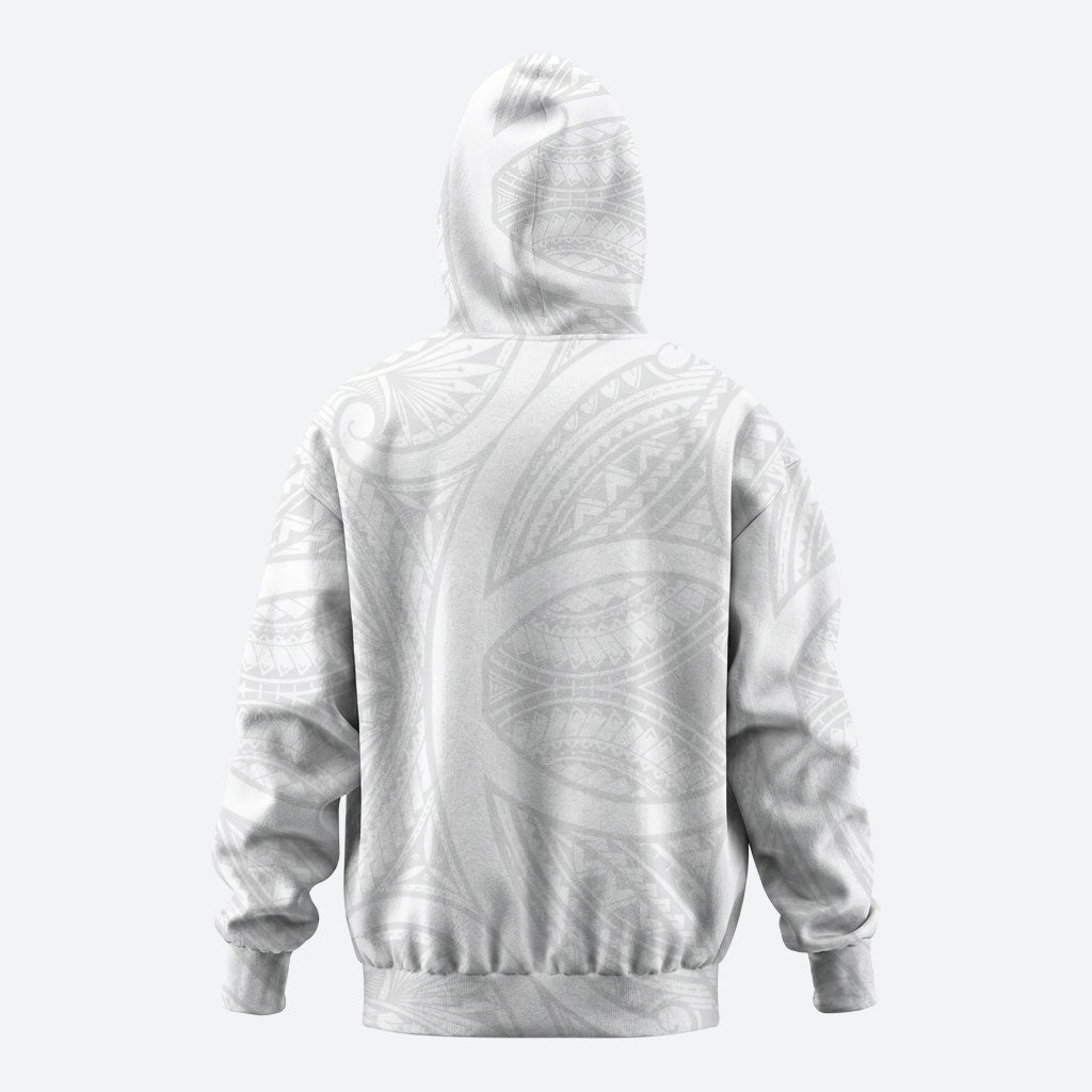 Hawaiian Kakau Zip Hoodie Aquaman Tattoo Reveal Effect LT03 - Polynesian Pride