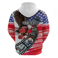 Pearl Harbor Remembrance Day Personalized Hoodie Lest We Forget - The Bald Eagle Remembers LT03 - Polynesian Pride