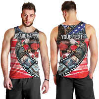 Pearl Harbor Remembrance Day Personalized Men Tank Top Lest We Forget - The Bald Eagle Remembers LT03 - Polynesian Pride