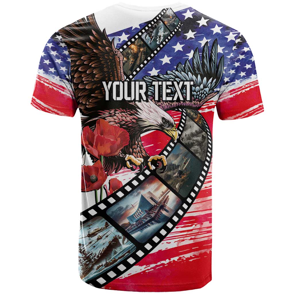 Pearl Harbor Remembrance Day Personalized T Shirt Lest We Forget - The Bald Eagle Remembers LT03 - Polynesian Pride