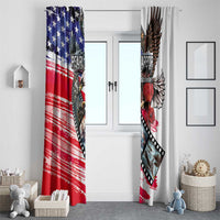 Pearl Harbor Remembrance Day Window Curtain Lest We Forget - The Bald Eagle Remembers LT03 - Polynesian Pride